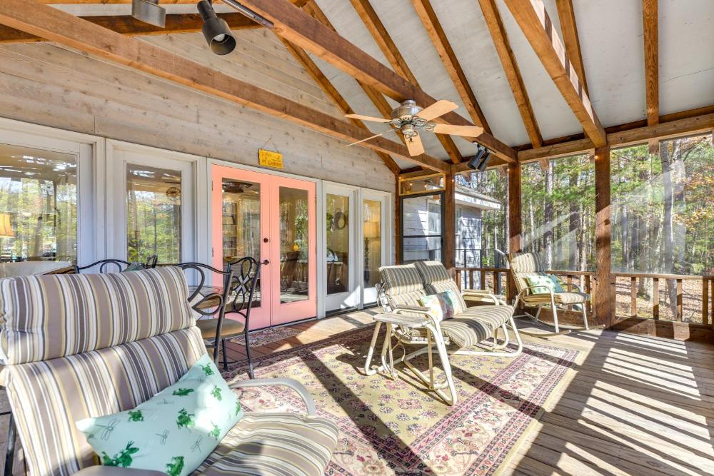 Secluded Hamilton Cabin Retreat with Private Lake!
